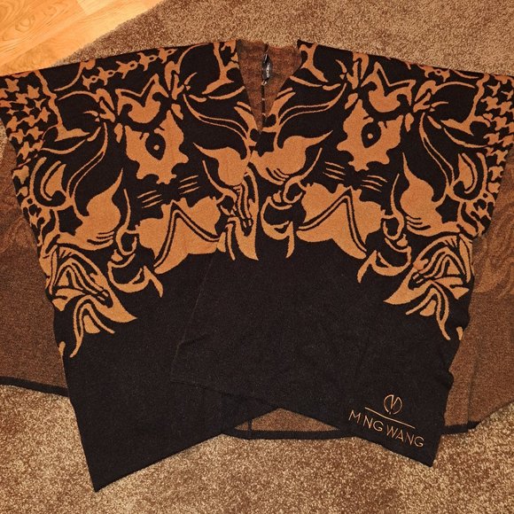 Ming Wang Spreading Hope Sweater Wrap one size - Picture 5 of 9